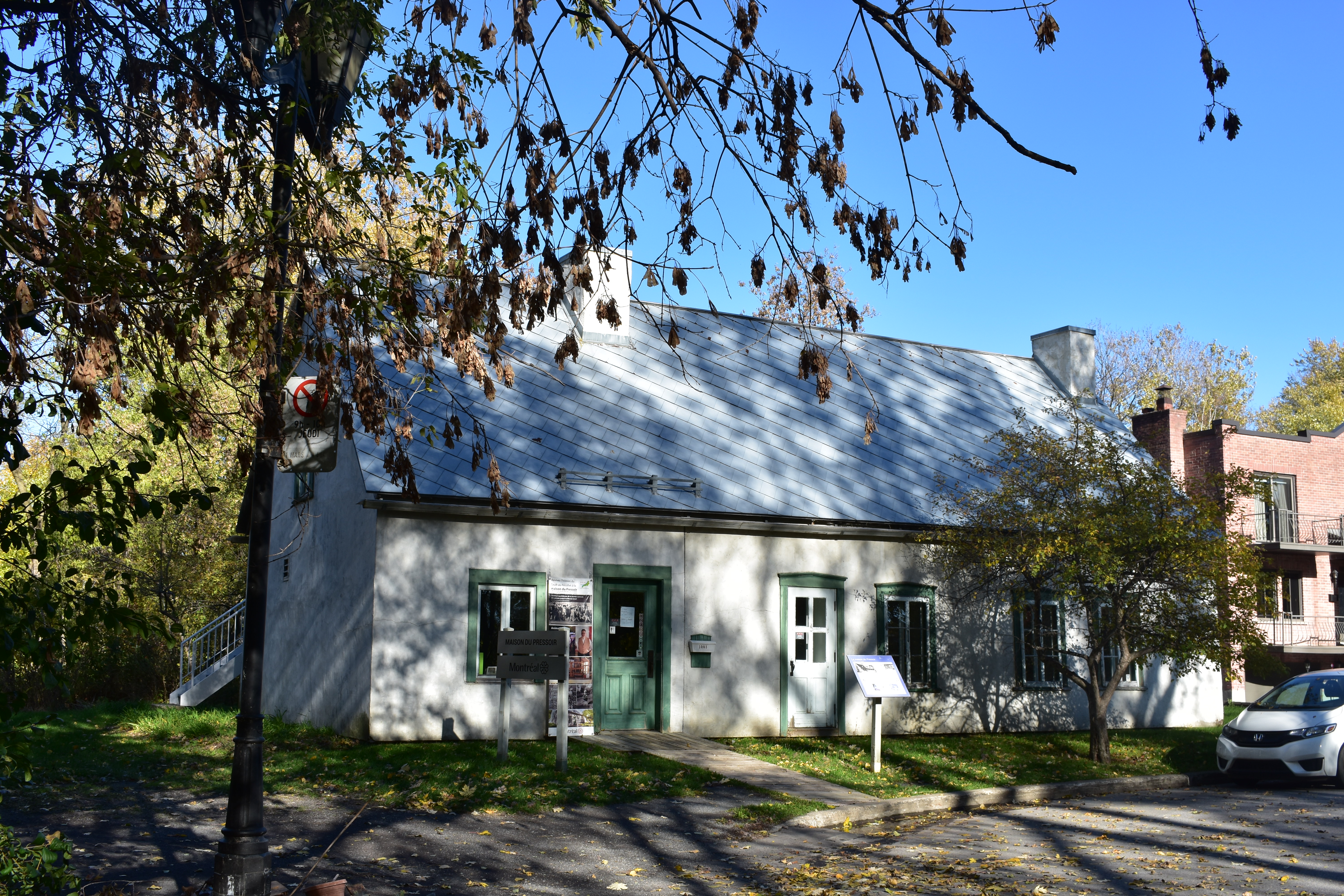 Maison du Pressoir. Photo : Gérard Beaudet.