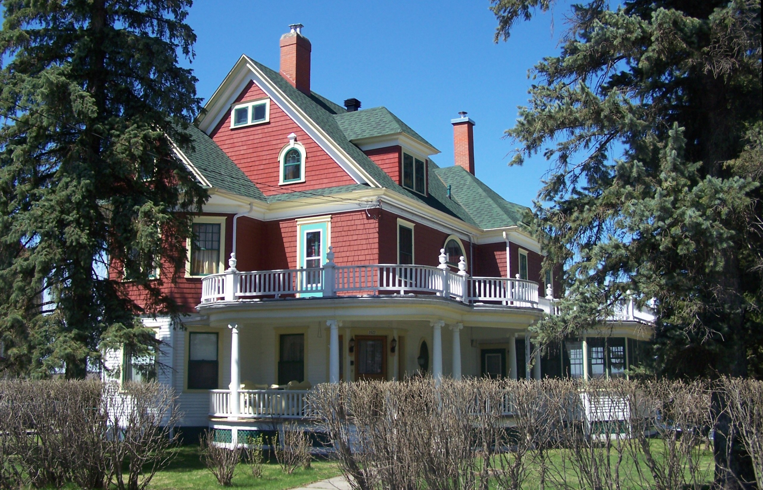 Maison du banquier de style Arts and craft (1906), Lac Mégantic.