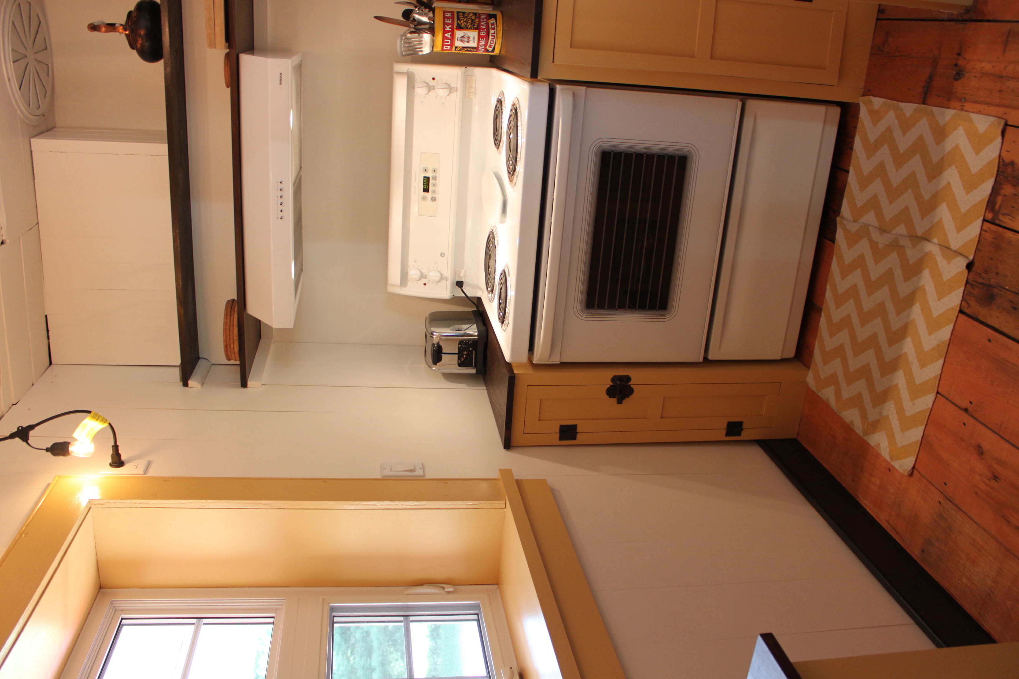 Installation de la cuisinière