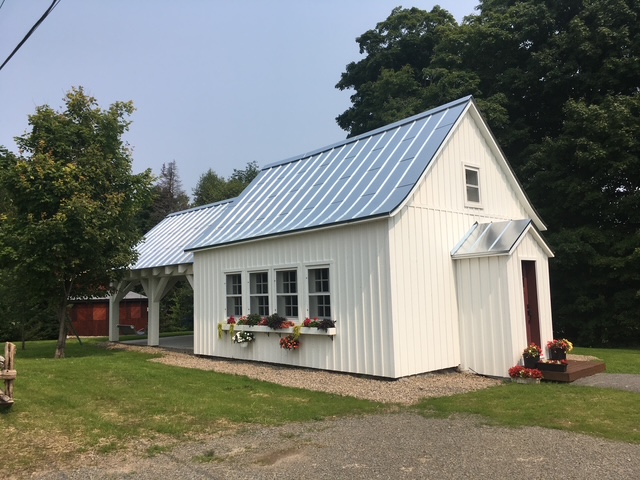 Petite école après sa restauration en 2024.