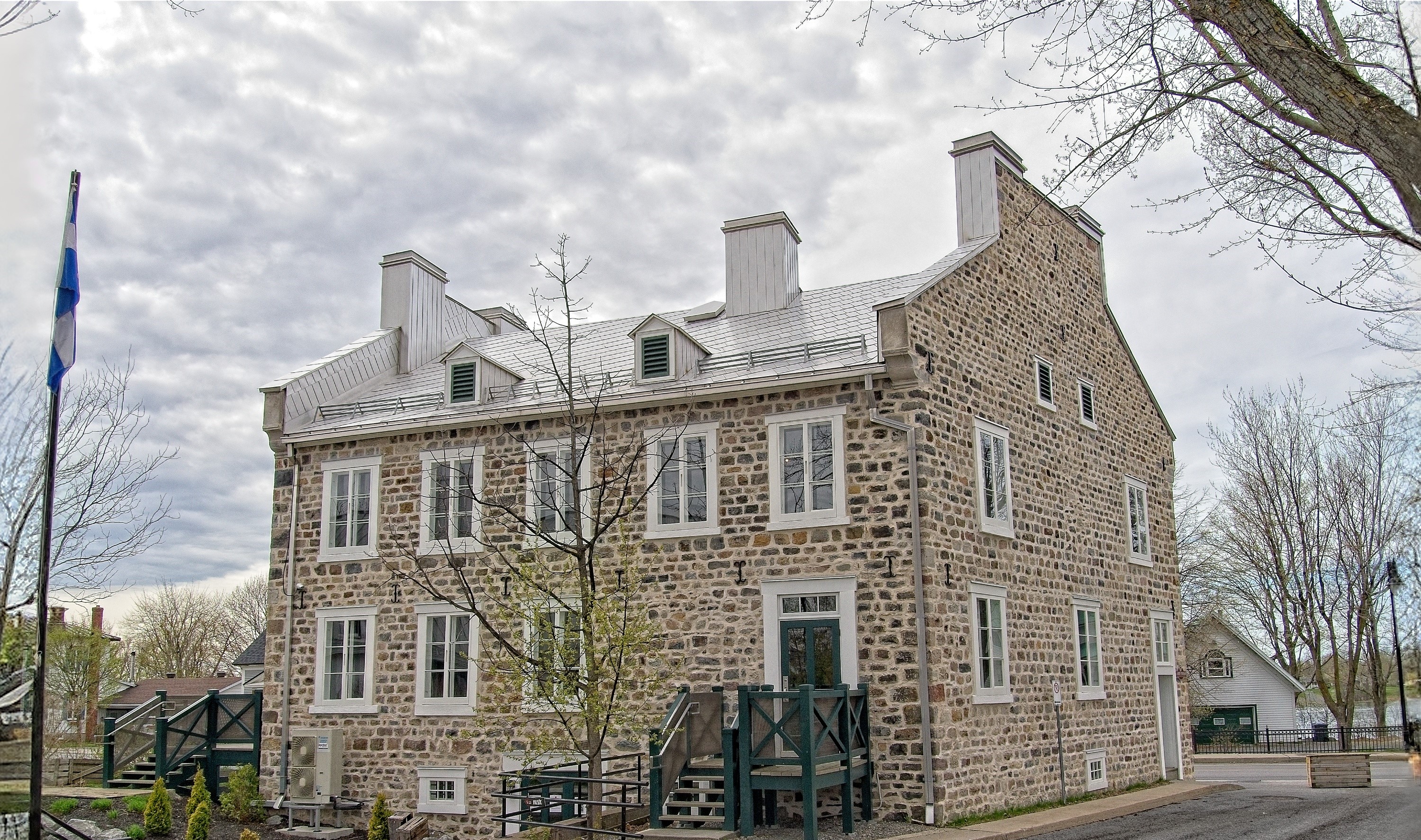 La Maison nationale des patriotes, située à Saint- Denis-sur-Richelieu, où s’est déroulée la journée d’activités de levée de fonds.