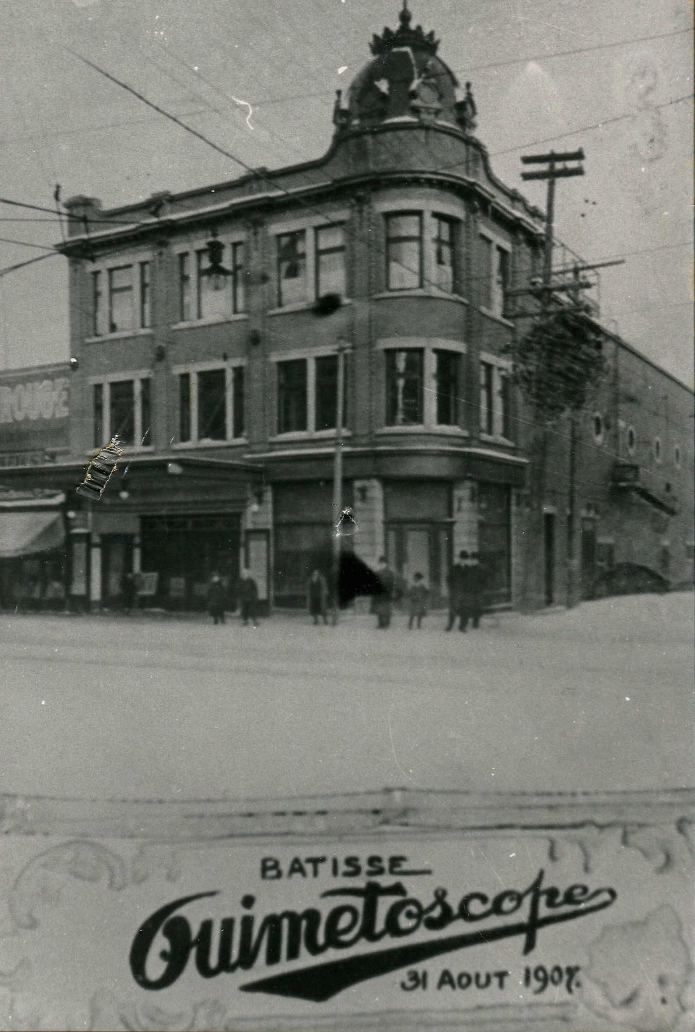 Édifice du Ouimetoscope, 1907