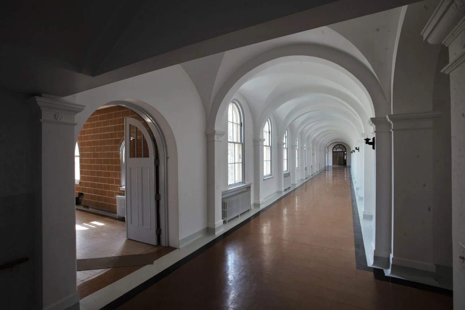 Couloir de l’ancien couvent des moniales, Berthierville.