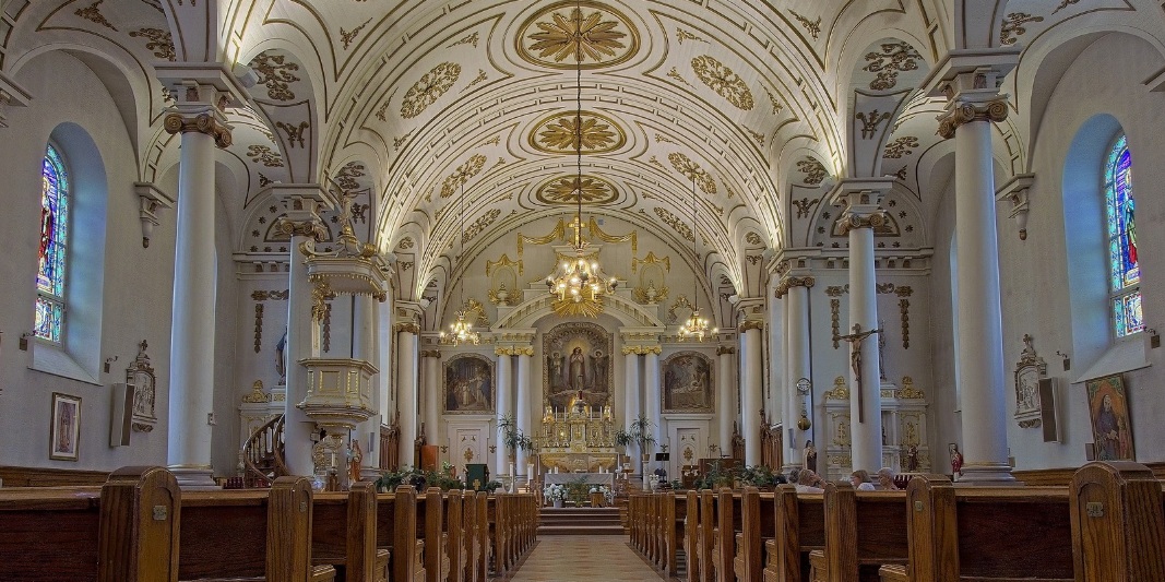 Nef de l’église Sainte-Geneviève