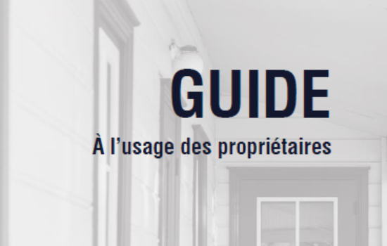 Guide à l'usage des propriétaires