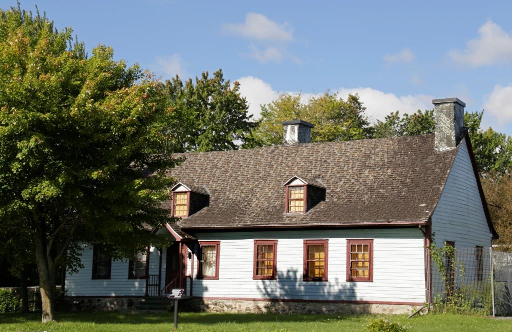 La maison Boileau, à Chambly, sauvée grâce aux pressions citoyennes. Photo : Marjolaine Mailhot.