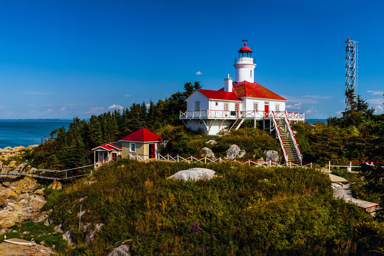 4. La maison-phare de l’Île-du-Pot-à-l’Eau-de-Vie. Photo : Patrick Matte