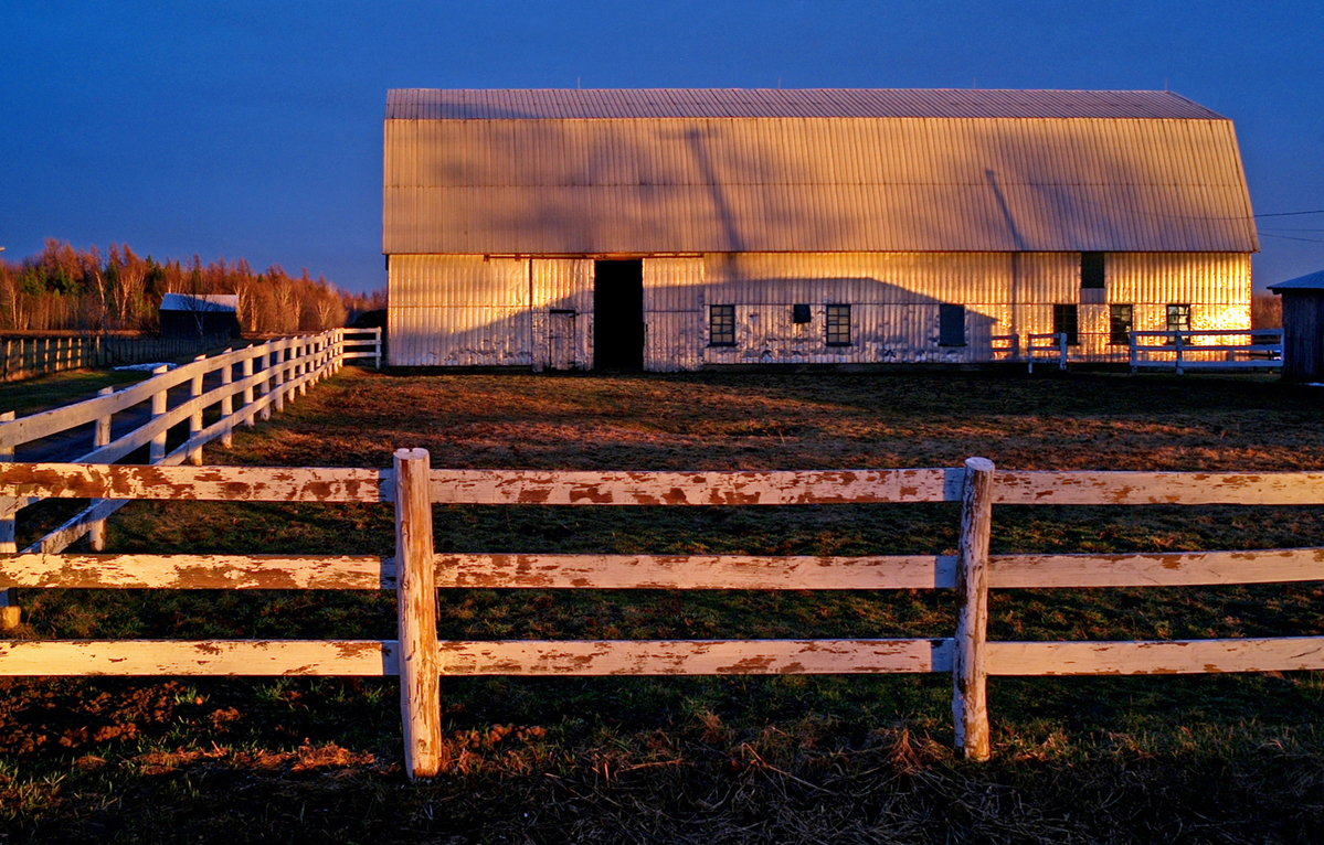 8. Bâtiment agricole au Québec