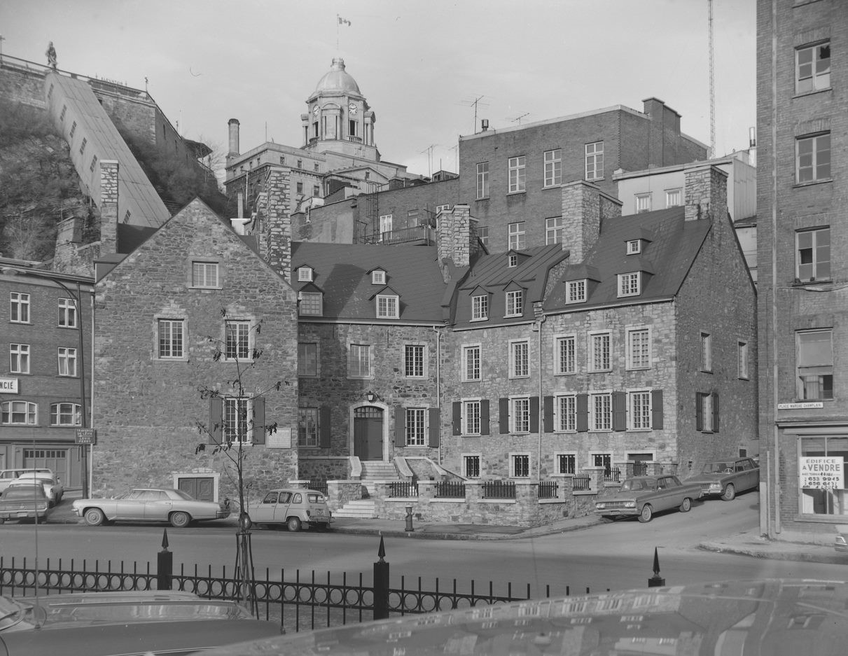 Maison Chevalier (vers 1965), Archives Ville de Québec, fonds Ville de Québec Q-C1-14-N001889.