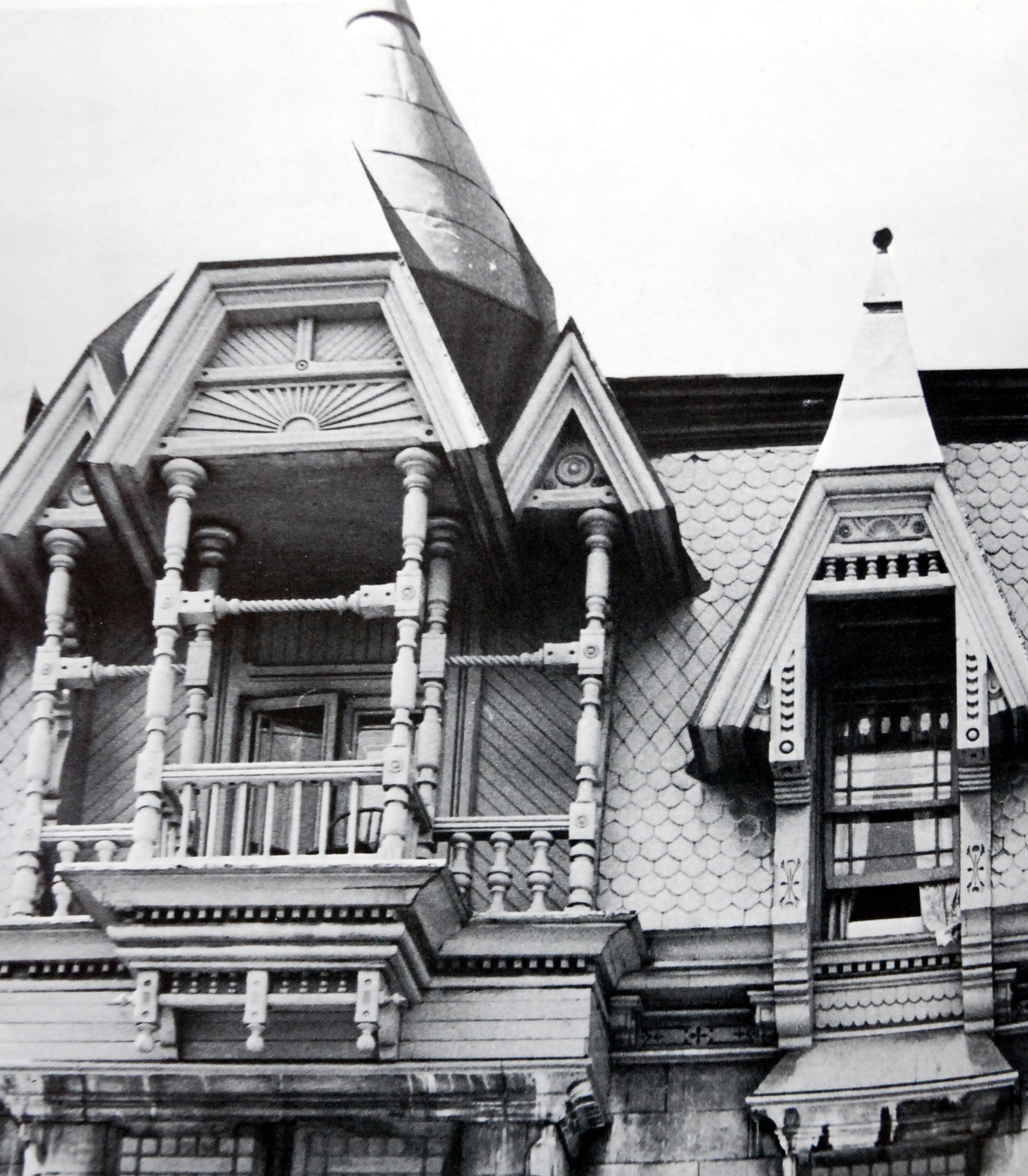 Boiseries victoriennes. Photo : Éditions Tundra Boiseries victoriennes. Photo : Éditions Tundra