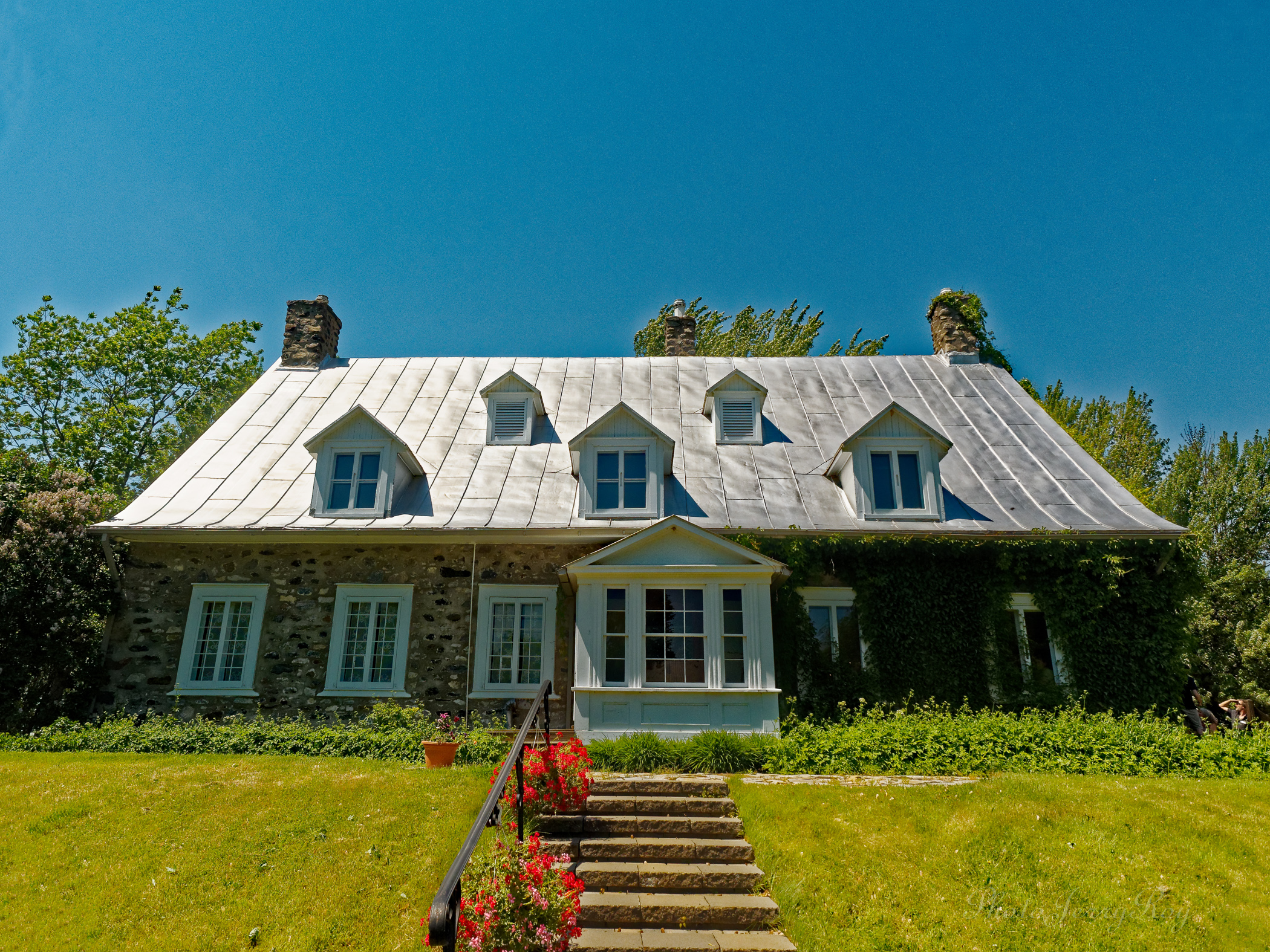 Vieux presbytère de Batiscan. Crédit photo : Jerry Roy