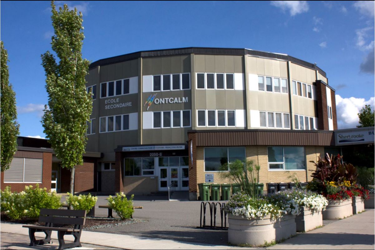 Crédit photo : L’École secondaire Montcalm à Sherbrooke