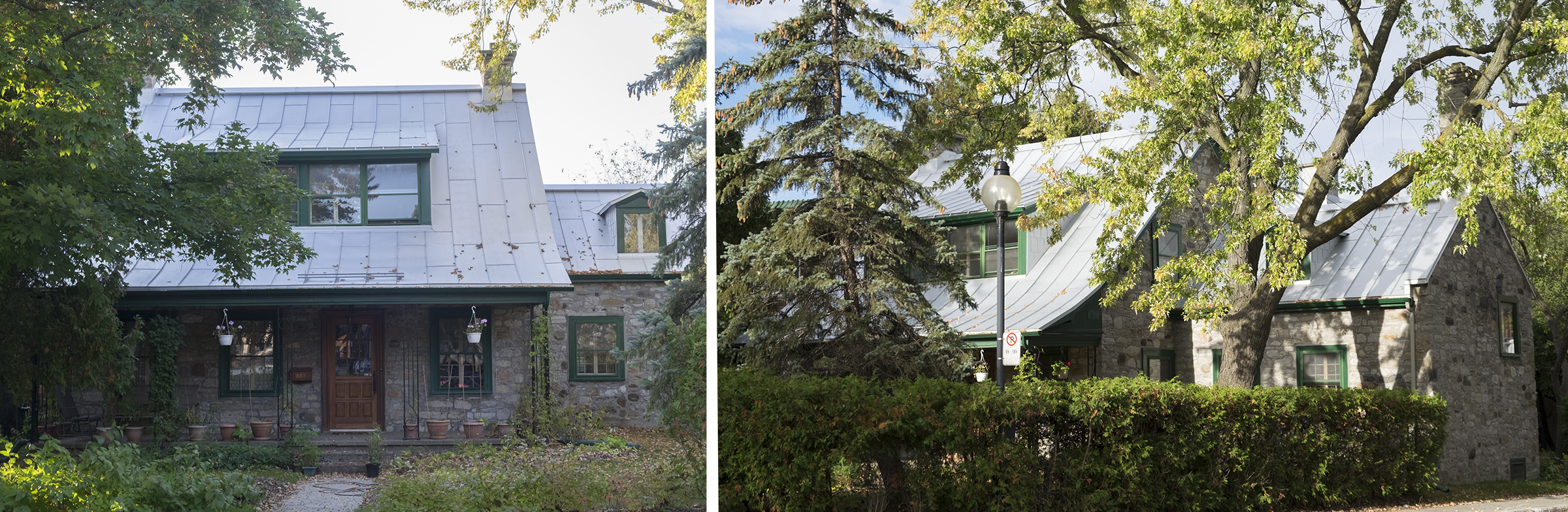 Maison du boulevard Gouin est, Ahuntsic. Source : Société d’histoire Ahuntsic-Cartierville.