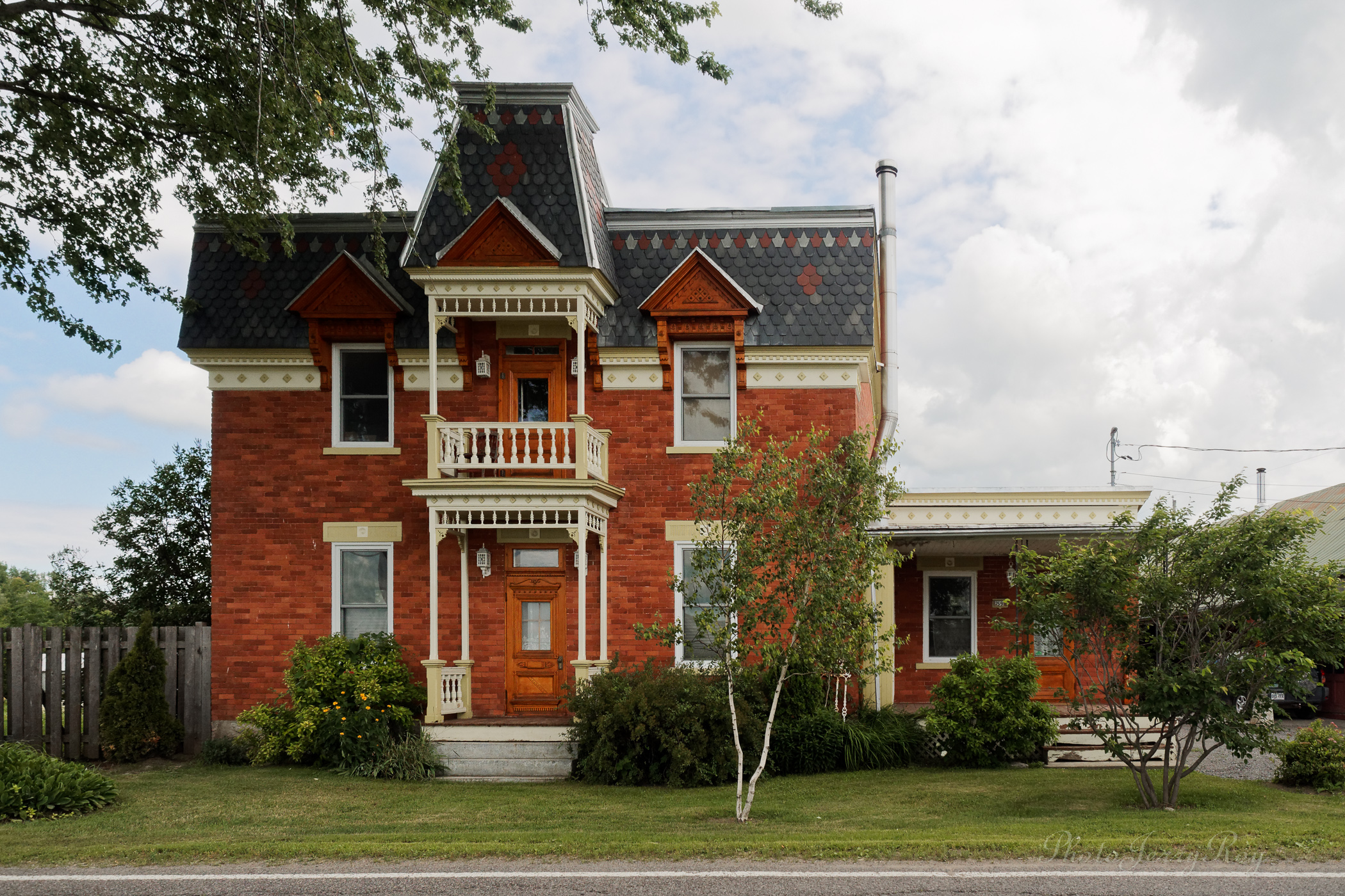 Maison d’inspiration Second-Empire à Saint-Esprit. Crédit photo : Jerry Roy