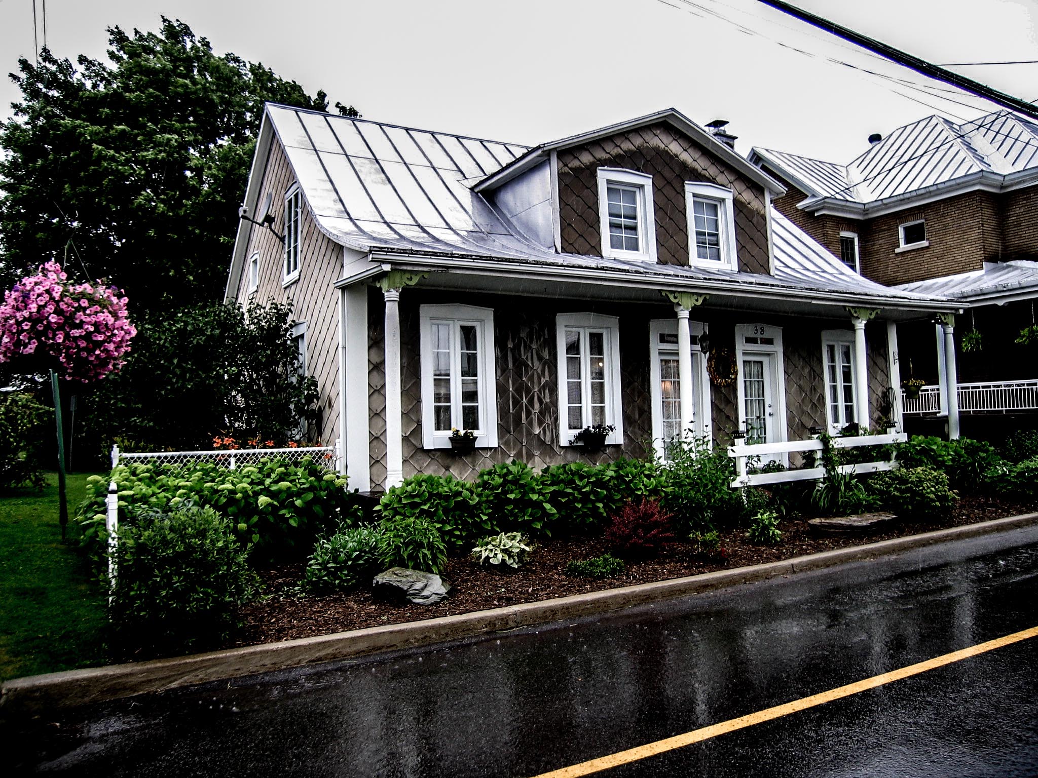 Maison de style québécoise à Saint-Esprit. Crédit: Luc Charron.