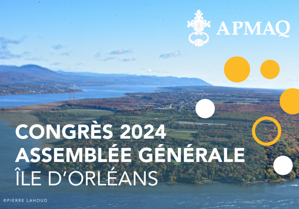 Congrès 2024 - Île d’Orléans