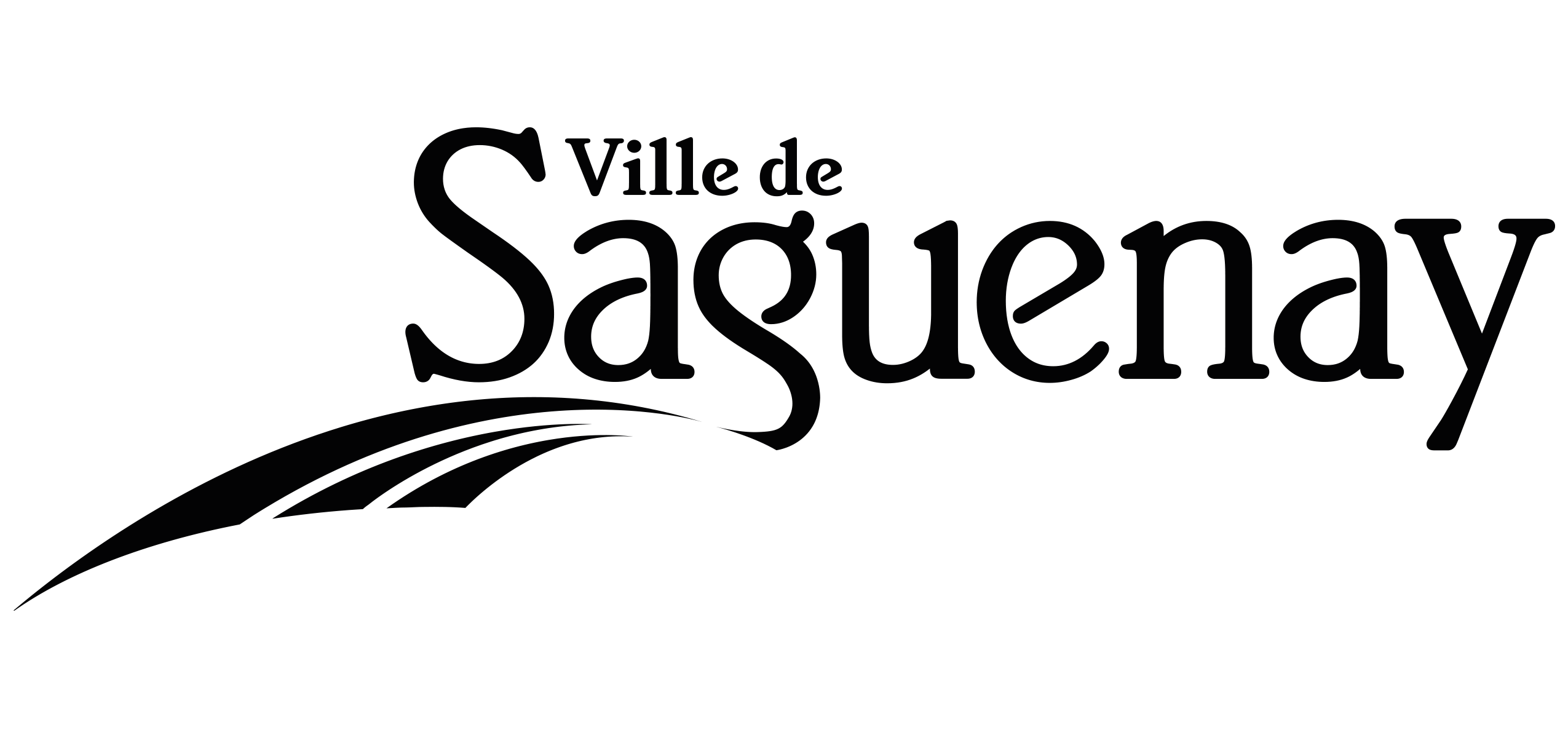 Logo ville de Saguenay_noir